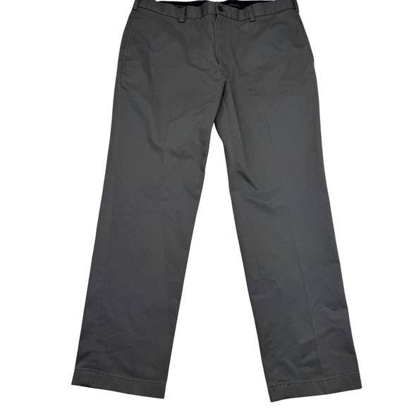Brooks Brothers Other - Brooks Brothers Advantage Chino Clark Pants Mens 38x30 Gray Casual Dress